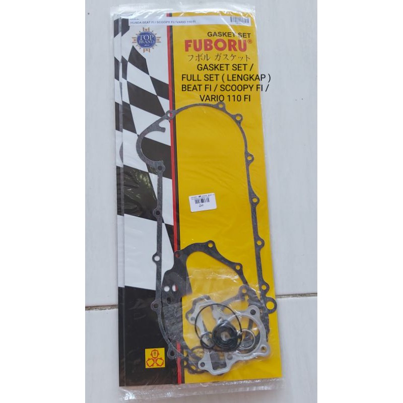 BEAT FI / SCOOPY FI / VARIO 110 FI PACKING GASKET FULL SET / PAKING SET / PAK SET GASKET SET FUBORU