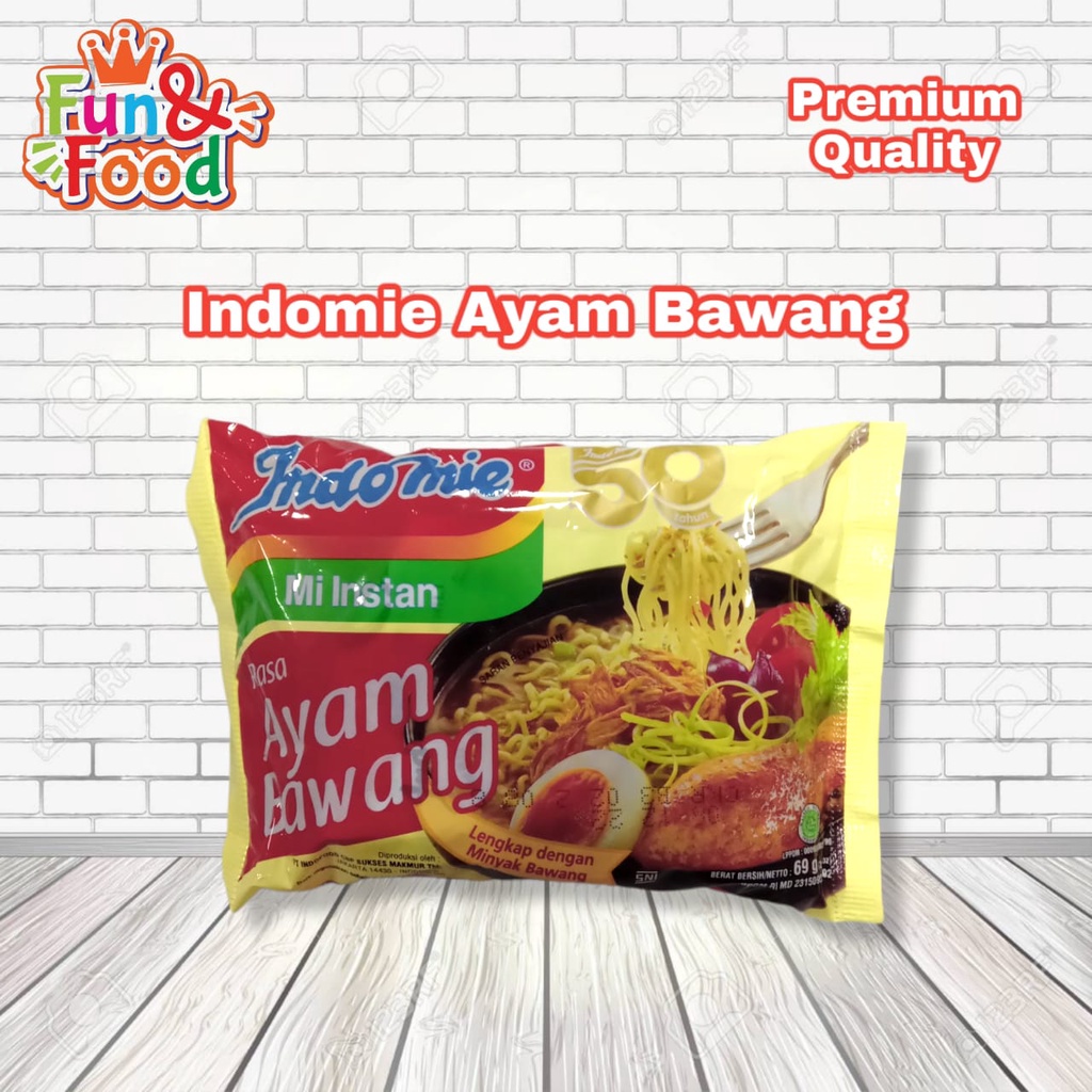 

Indomie Rasa Ayam Bawang