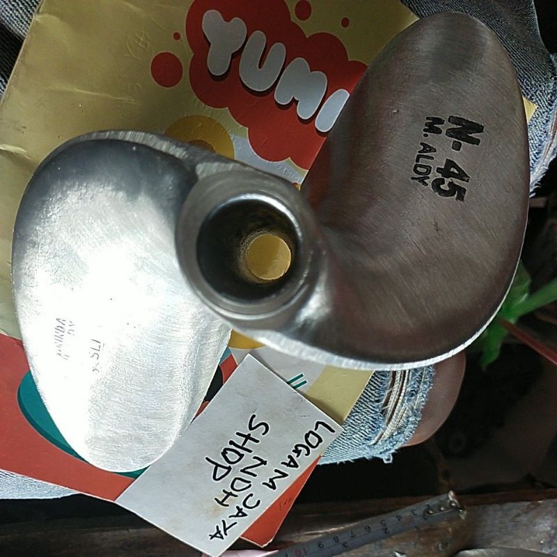 baling baling perahu balap N45 siap pakai