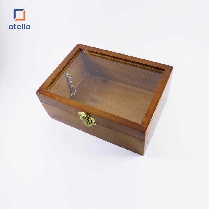 

File-Box- Box Woodlic 15 X 10 Cm (Dark Brown) -Box-File.