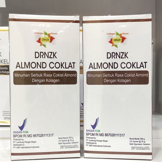 

Almond Coklat Original BPOM || MULTICOLLAGEN