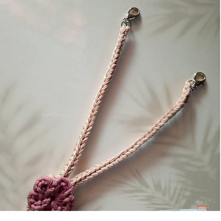 HEMAT BESAR strap masker rajut tali simple