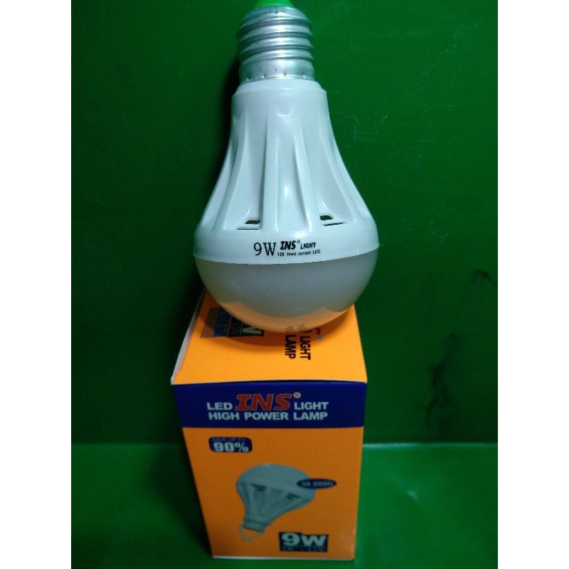 LAMPU LED DC / AKI / ACCU / BATTERAY FITTING E~27