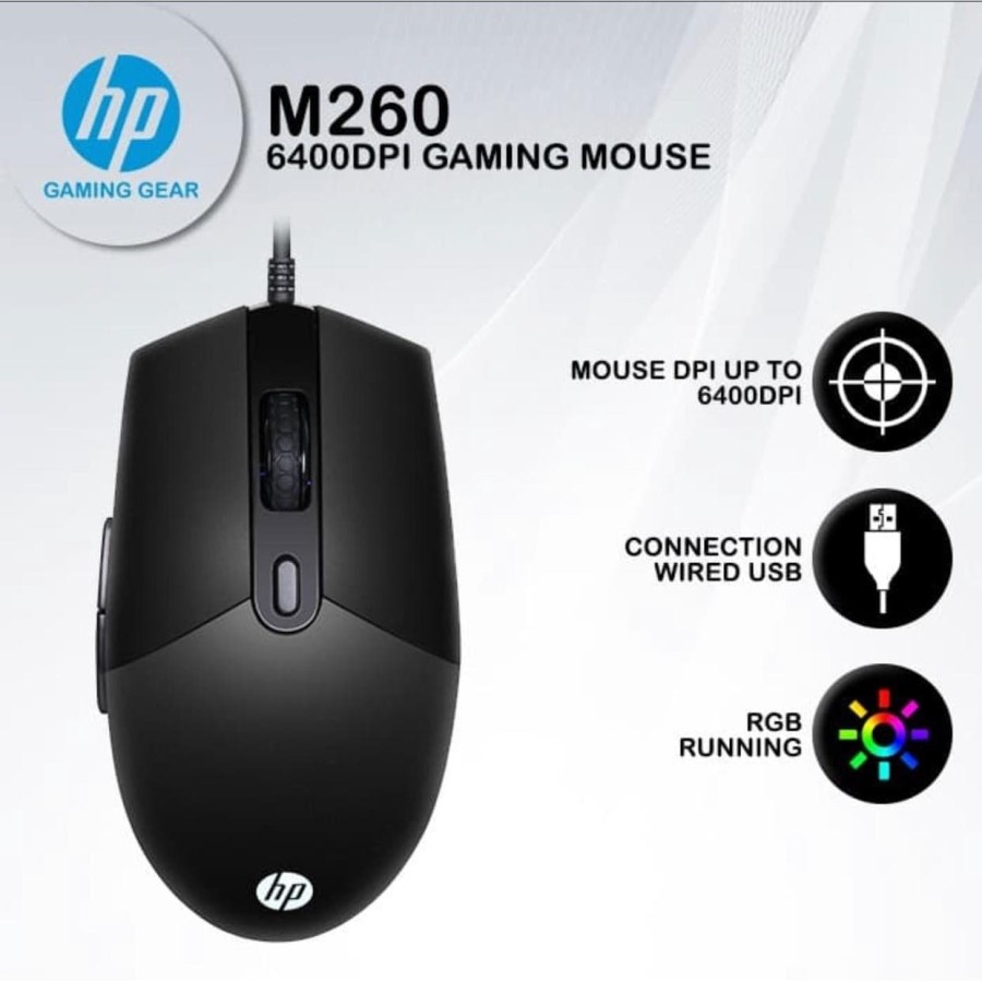 Mouse Gaming HP M260 Original