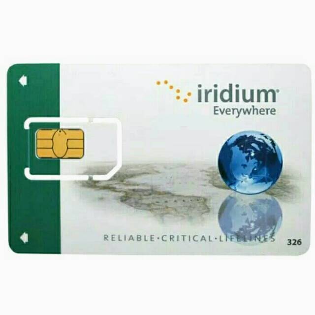 Simcard Telepon Satelit Iridium