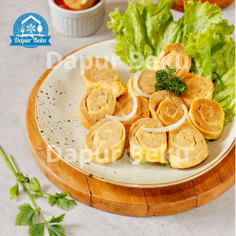 

[FROZEN FOOD HALAL] Chicken Egg Roll Bento/ Egg Roll/ Rolade