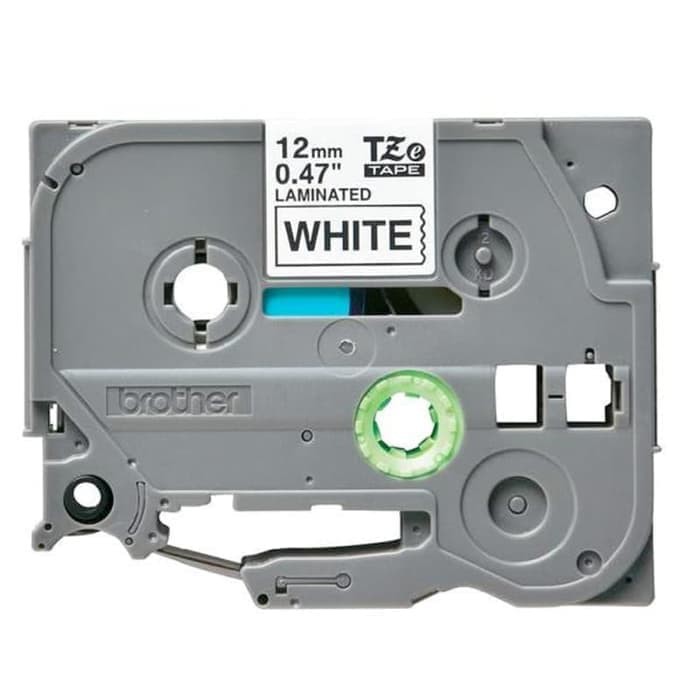 Brother Ptouch Label Tape TZE-231 12mm Black on White TZE231 Resmi