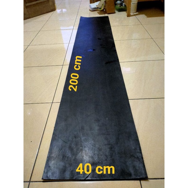 Karpet Karet Lumpur Belakang Mobil Truk Fuso ukuran 200 cm x 40 cm