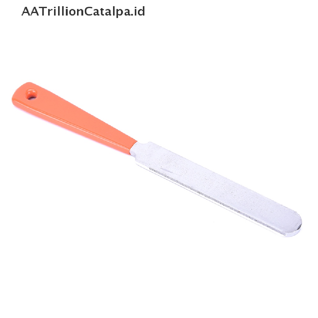 Aatrillioncatalpa File Kikir Fret Gitar Bahan Stainless Steel