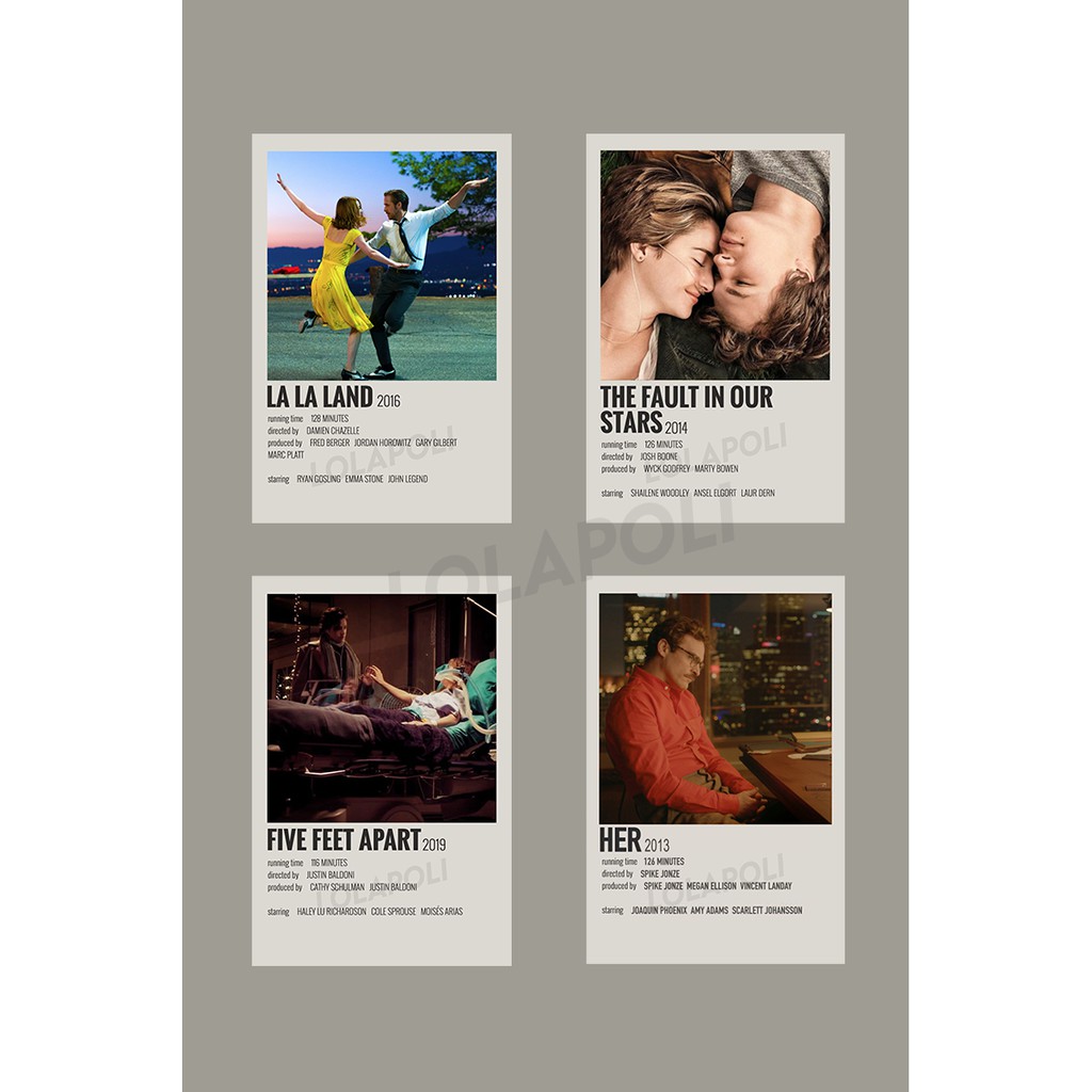 Paket Poster Film, Series, dan TV Show - 6