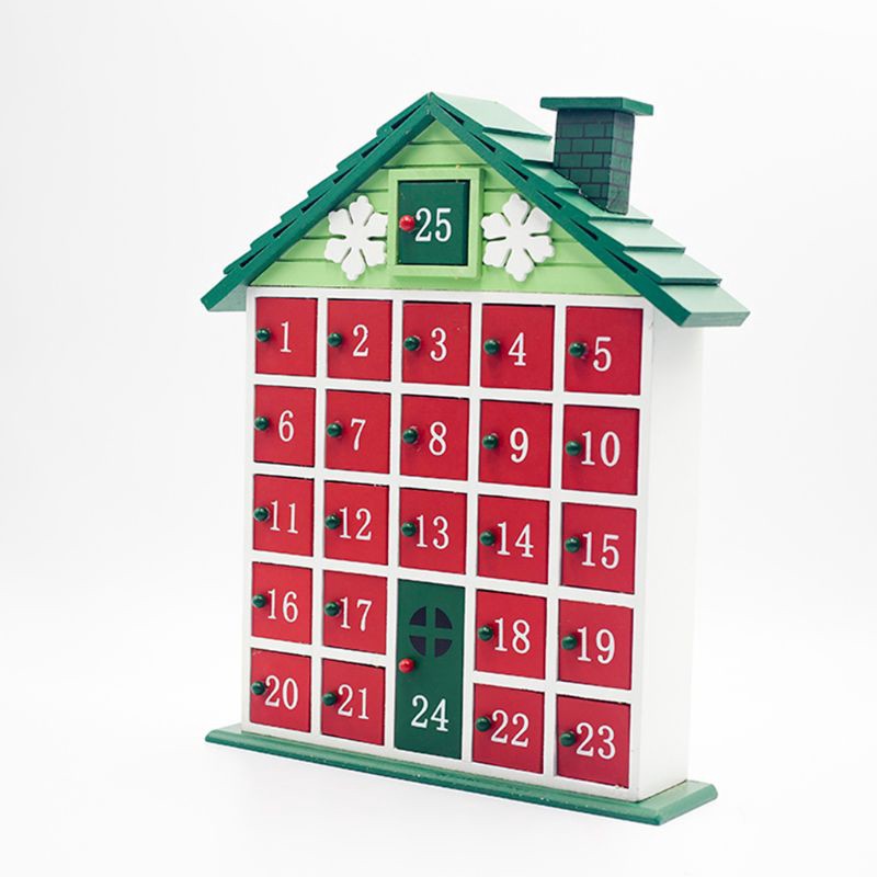 

Kotak Penyimpanan Kalender Bahan Kayu untuk Natal
