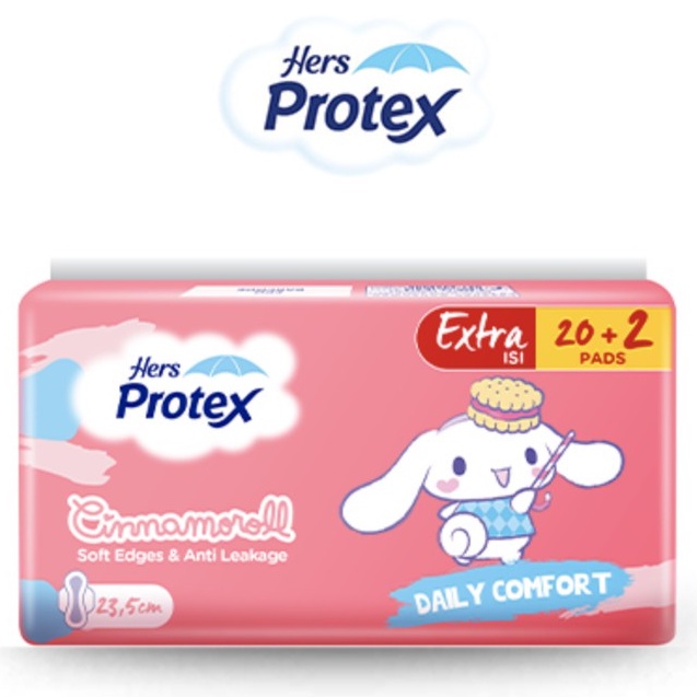 Hers Protex Daily Comfort wing 23,5cm isi 20+2