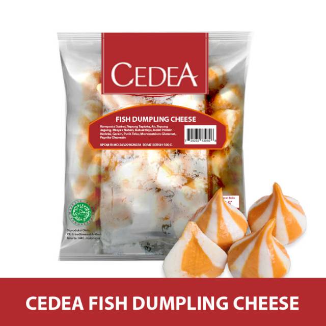 

MURAH CEDEA FISH DUMPLING CHEESE 500 GR
