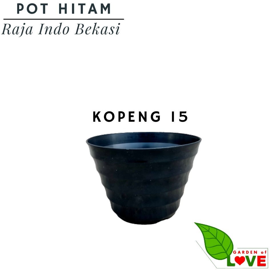 COD Pot Tanaman Pembibitan/Pot Basic /Pot Hitam/Pot Tanaman/Pot Pembibitan/Pot Polos 12 15 17 20 25