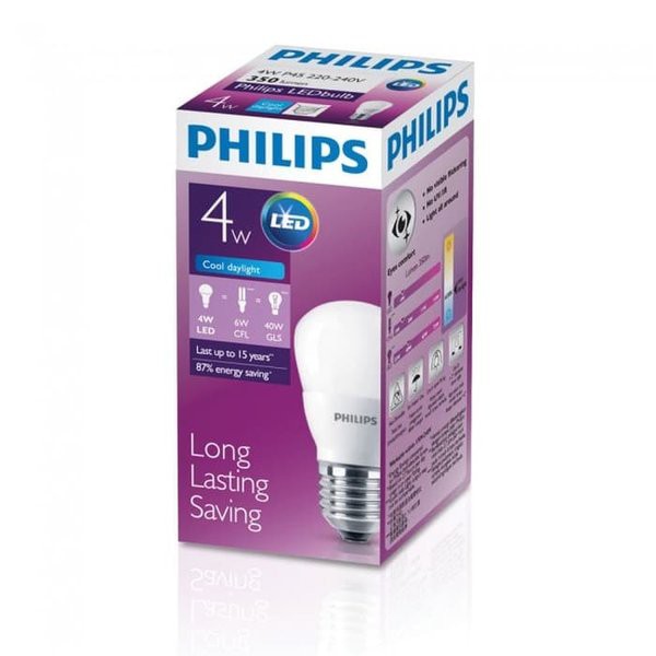 Lampu Philips LED 4w 4 watt