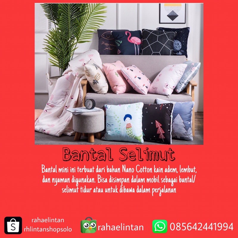 bantal selimut / bantal lucu / bantal bayi / bantal hotel/ bantal dewasa bantal modern bantal cantik