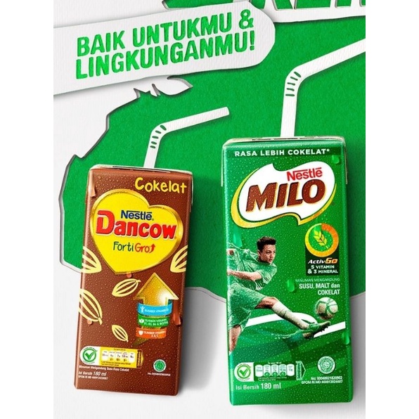 MILO UHT / DANCOW UHT 110ML &amp; 180 ML (1PC)