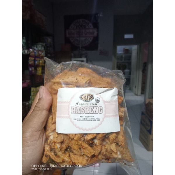 

BASRENG PEDAS HAPPYNA 200 GR (KEMASAN EKONOMIS)