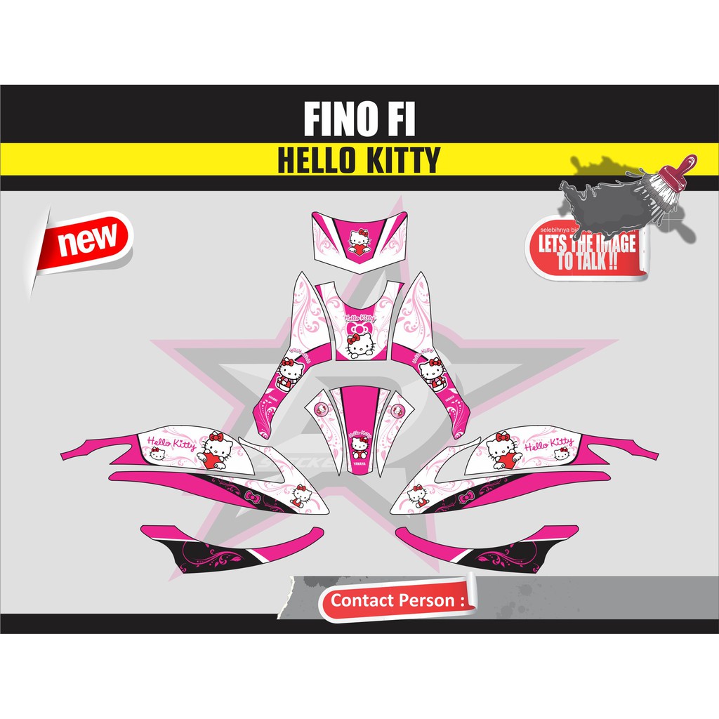 Modif Sticker Hello Kitty Real Racing 3