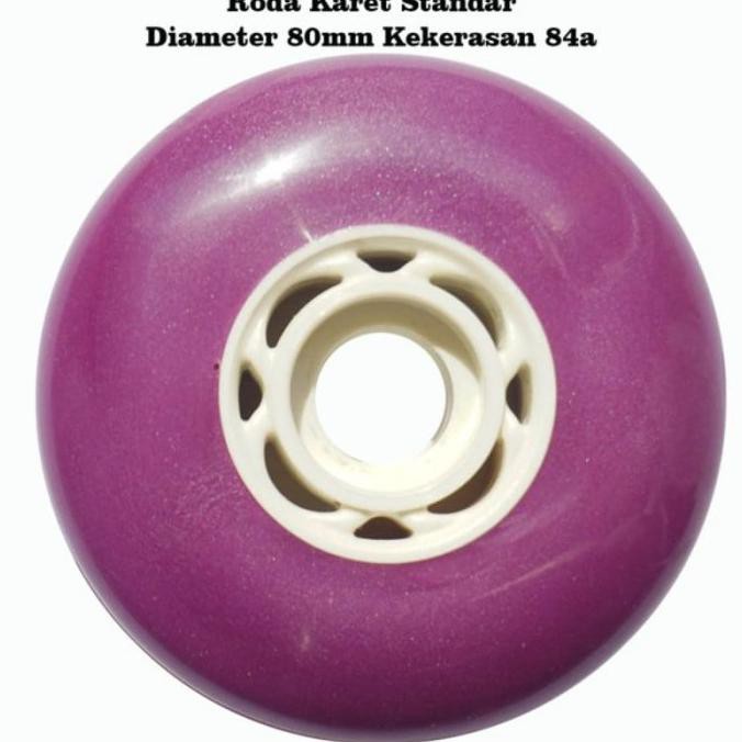 Roda Sepatu Roda Non Brand Purple White Diskon5Persen