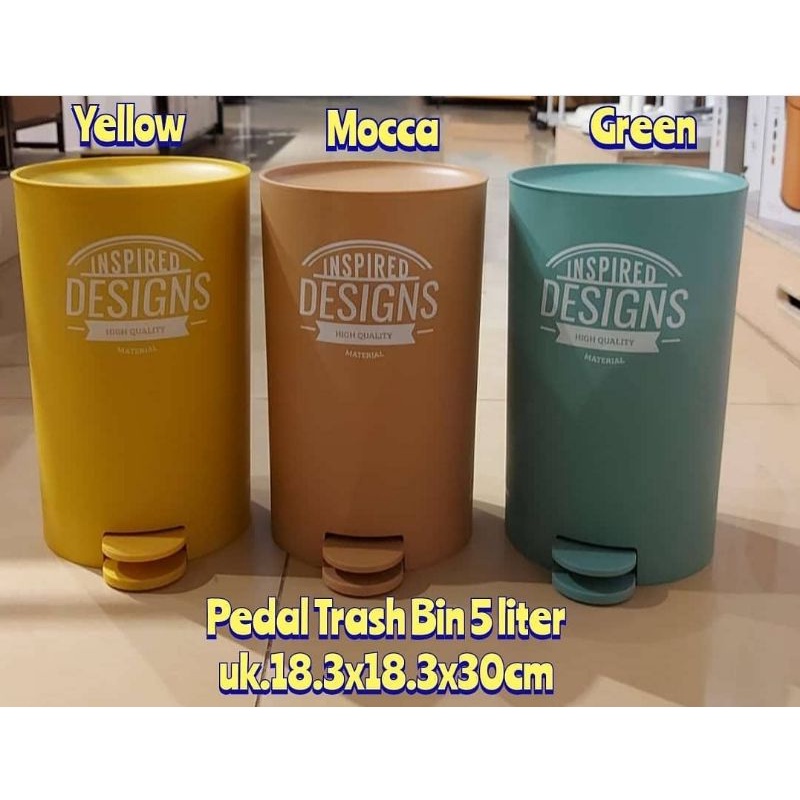 PEDAL TRASH BIN 5 LITER INFORMA/TEMPAT SAMPAH INJAK