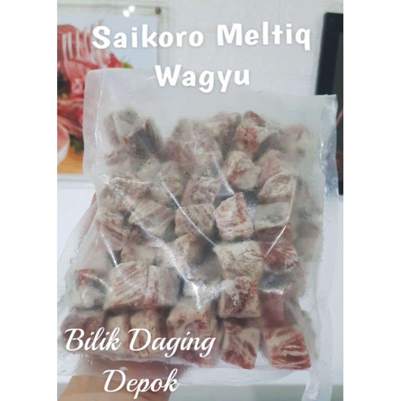 

Saikoro Meltiq Wagyu 500 gram