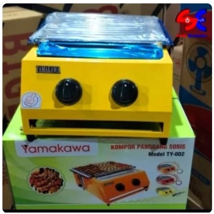 Panggangan Sosis 2 Tungku Yamakawa /TD Termurah Terbaru
