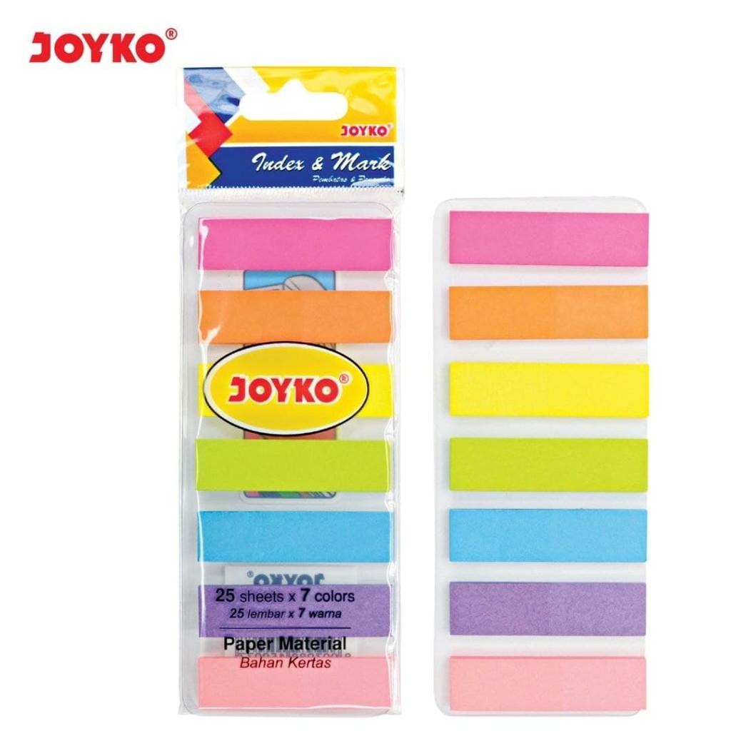 

[SET] PEMBATAS JOYKO IM-32 INDEX & MARK / PENANDA 7 WARNA KERTAS