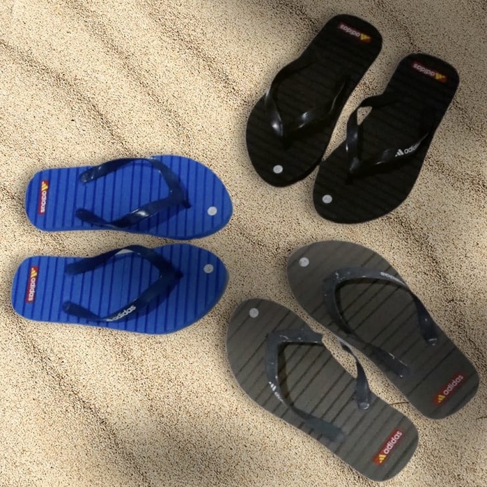 Sandal Jepit Pria Garis Terbaru