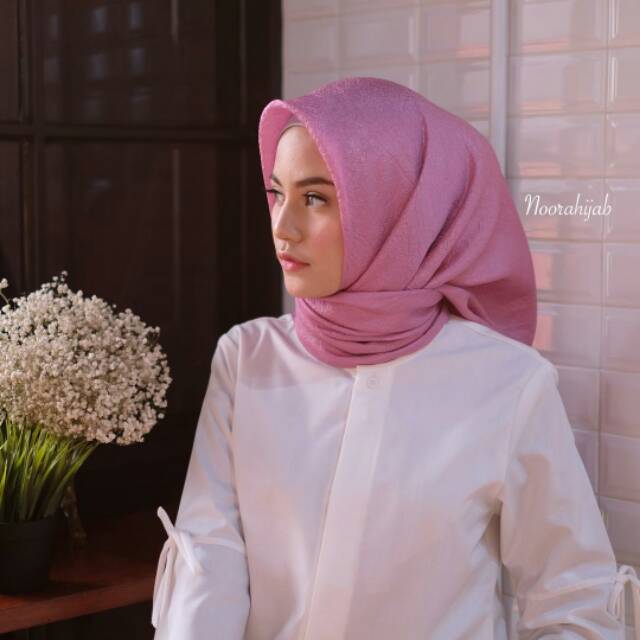 Hijab wedding Hijab organza crepe / hijab organza wedding