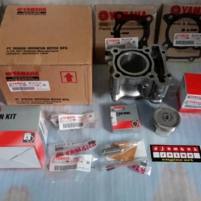 Paket bore up yamaha Lexi 125 jadi 155 cc original YGP kompresi 10.5