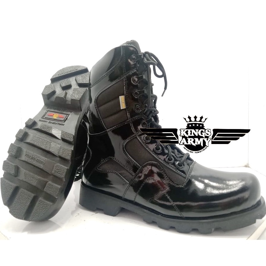Sepatu PDL Kulit Asli Sapi Sol Radial Combat Merk Kings Army Type KA-05R