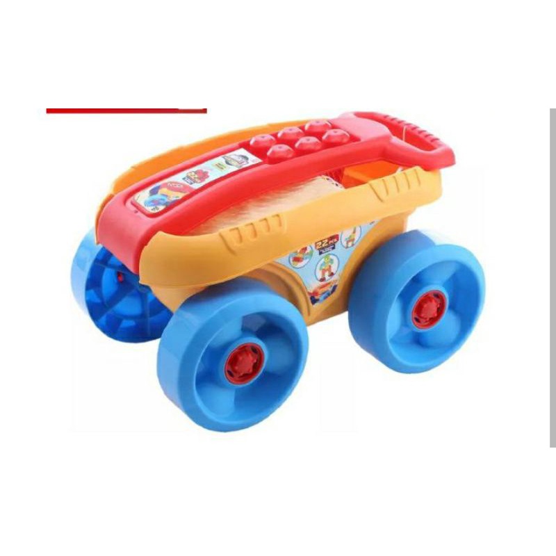 emco Mighty Machines Wagon Mainan Anak