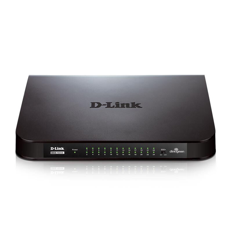 Unmanaged Switch 24-Ports 10/100/1000Mbps DGS-1024A