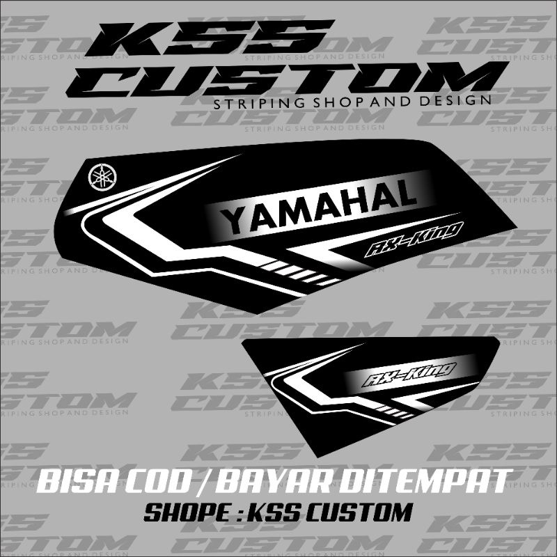 striping rx king variasi putih - striping rx king terbaru