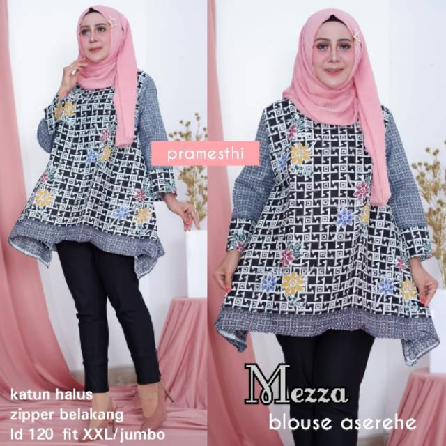 Mezza blouse aserehe jumbo