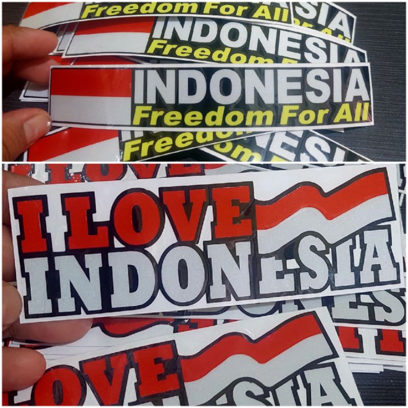 

STICKER INDONESIA STICKER CUTTING BENDERA