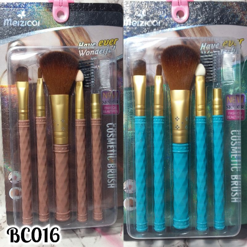 PROMO BRUSH MAKE UP 5IN1 MEIHONGDA HIGH QUALITY
