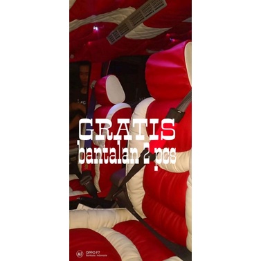 Sarung jok mobil motif sopa kulit sintetis TERIOS/RUSH/2018/2024
