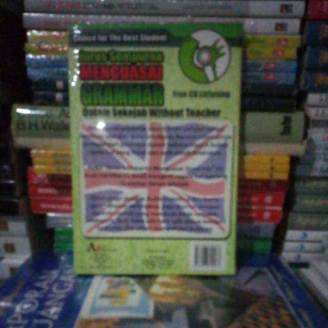 BUKU ORIGINAL JURUS SEMPURNA MENGUASAI GRAMMAR PLUS CD LISTENING-3