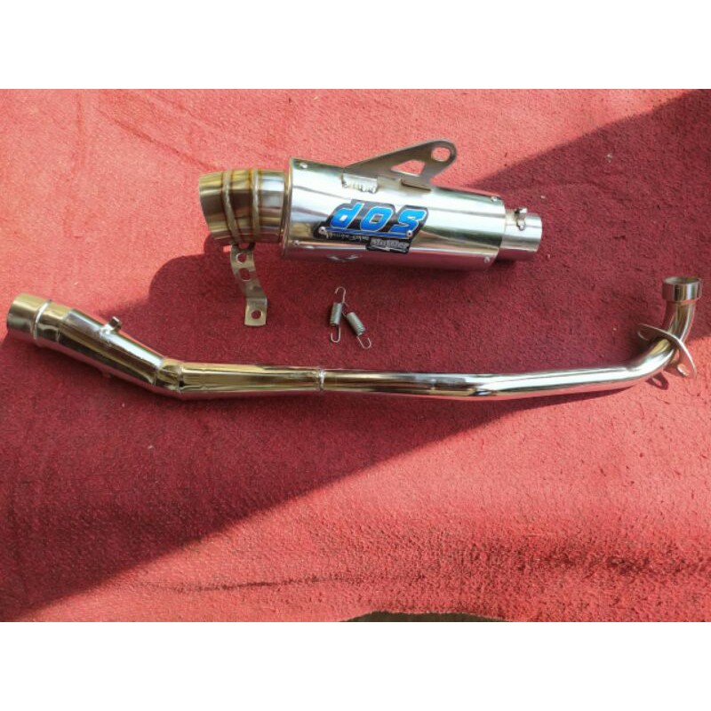 knalpot racing dos kepet jupiter,smash,shogun,vega astrea,supra fit,supra x lama