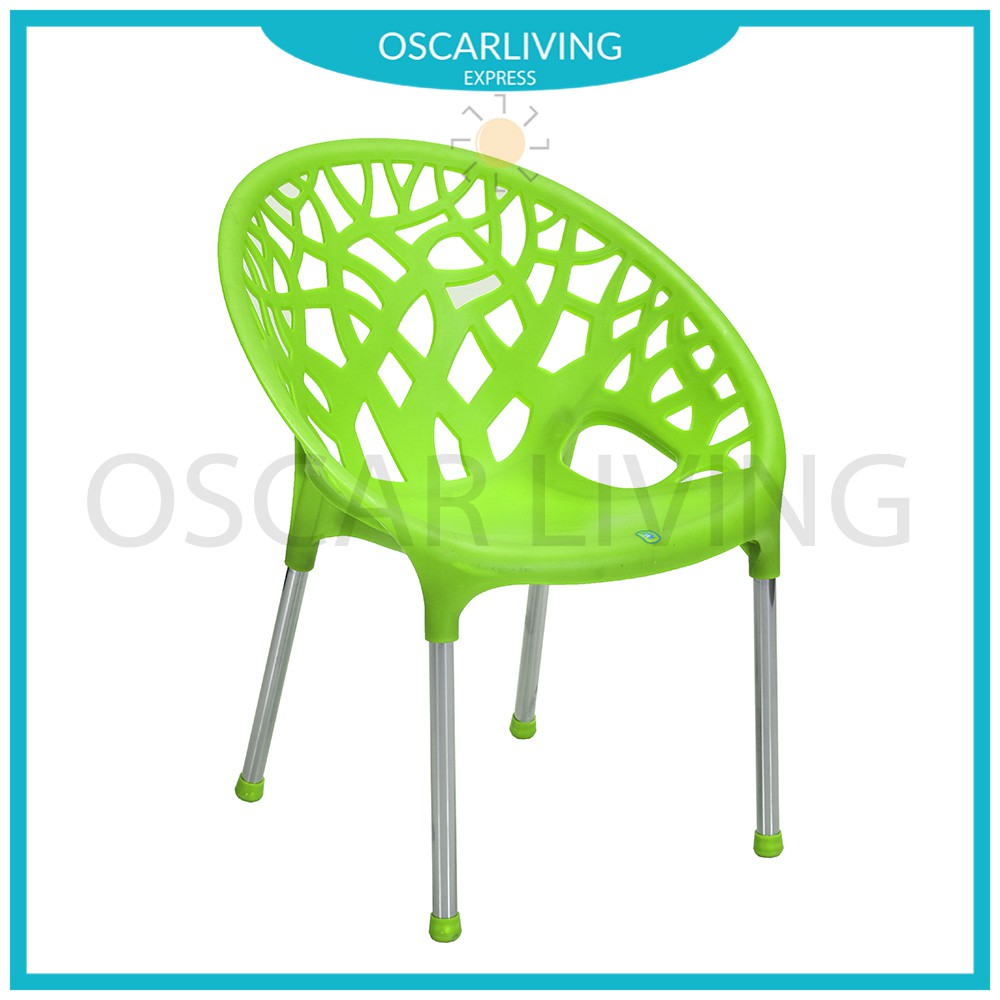 TwinPan Kursi Santai Plastik / Kursi Jaring Kursi Teras Plastik