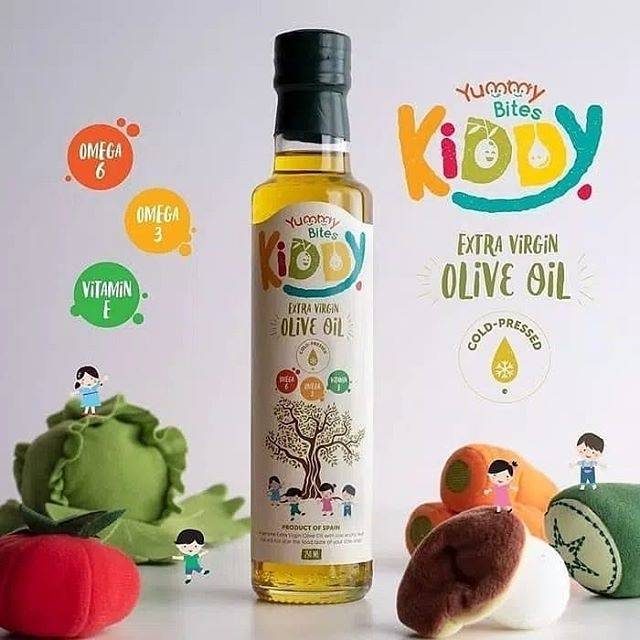 Yummy bites kiddy olive oil EVOO 250ml/ minyak zaitun