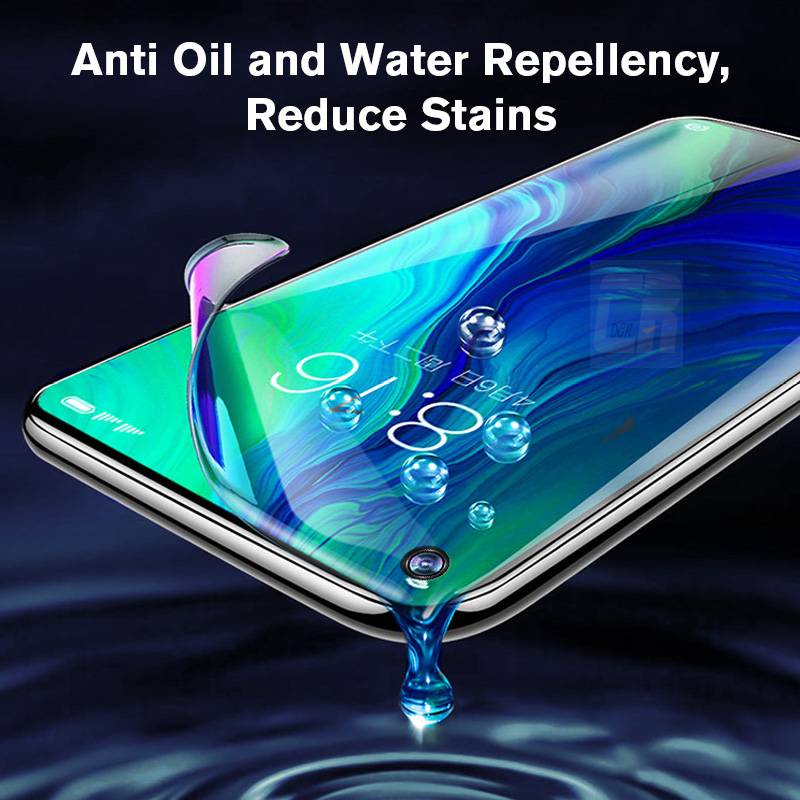 on OPPO Reno Z 2 2F 4F 4SE 4 5 Lite 2Z 5Z 5K 5F 6Z Hydrogel Film  For OPPO Reno 3 4 5 6 Pro Ace 2 10x zoom Find X2 X3 Pro Screen Protector HD Protective Not Glass