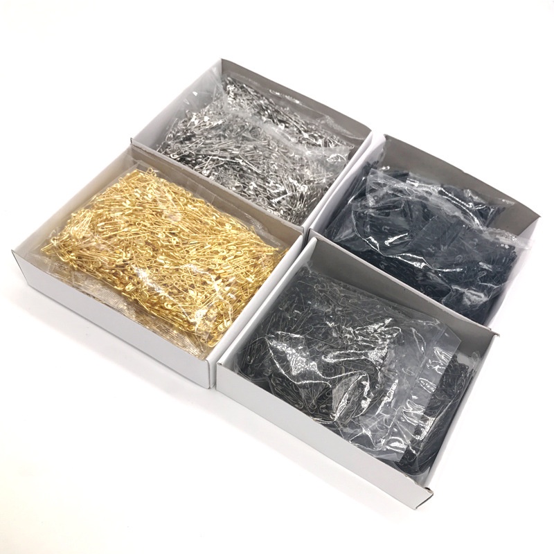 

Peniti Kecil Emas Silver Isi 2000 per Kotak