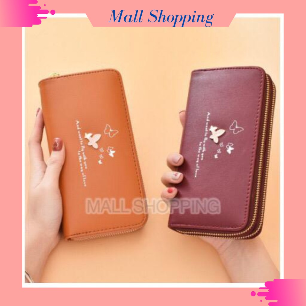 (COD) Dompet Panjang  Resteting Wanita Dompet Wanita Panjang❤️❤️MALLSHOPPING❤️❤️