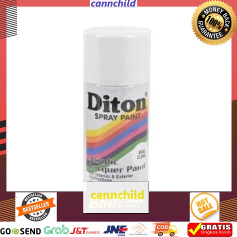 [Bisa COD] Cat Semprot Diton - Light Grey 834 Termurah