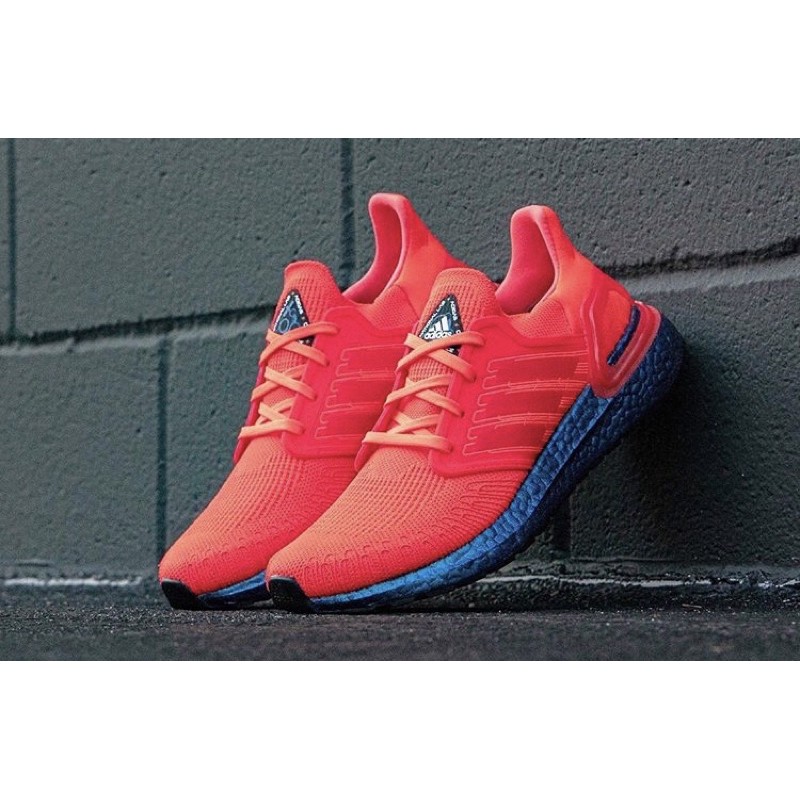 Sepatu sneakers pria | Adidas Ultraboost 2020 US National Lab ‘Solar Red’ | premium original