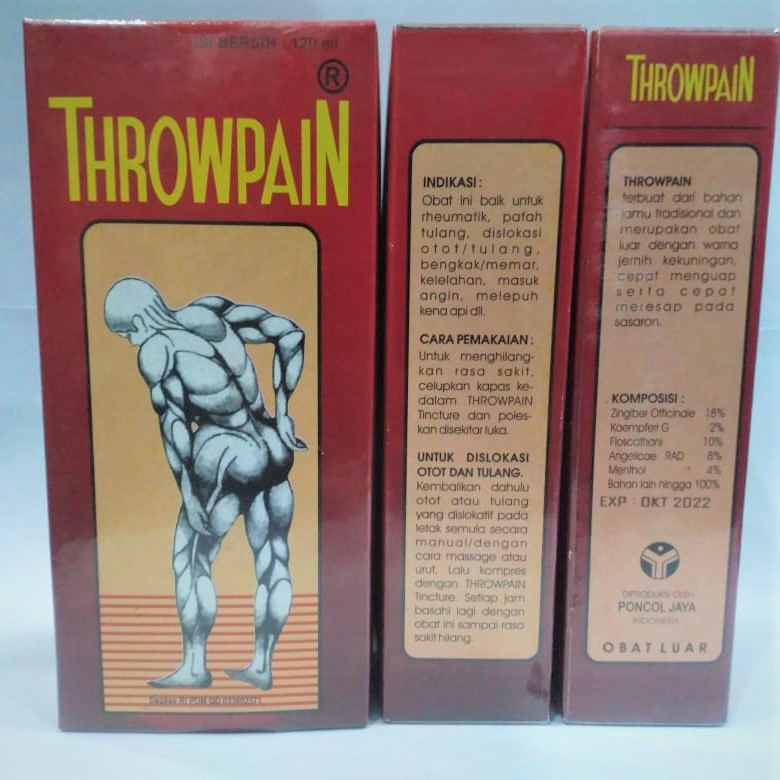 THROWPAIN MINYAK GOSOK 120 ML