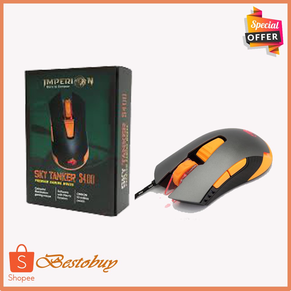Imperion Gaming Macro Mouse S400 Sky Tanker